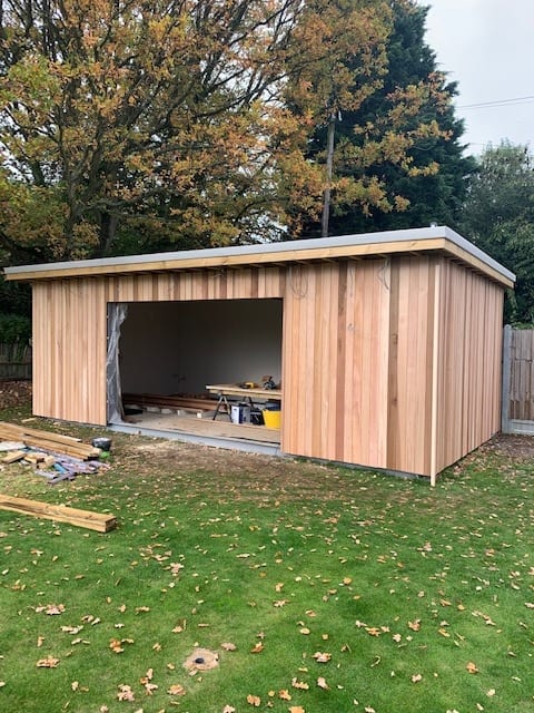 Man cave build